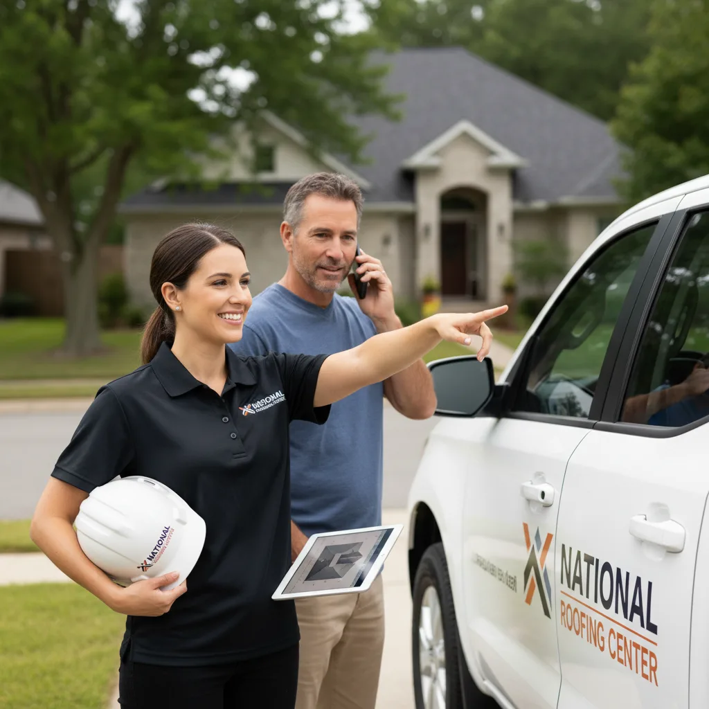 National Roofing Center customer support in Champlain